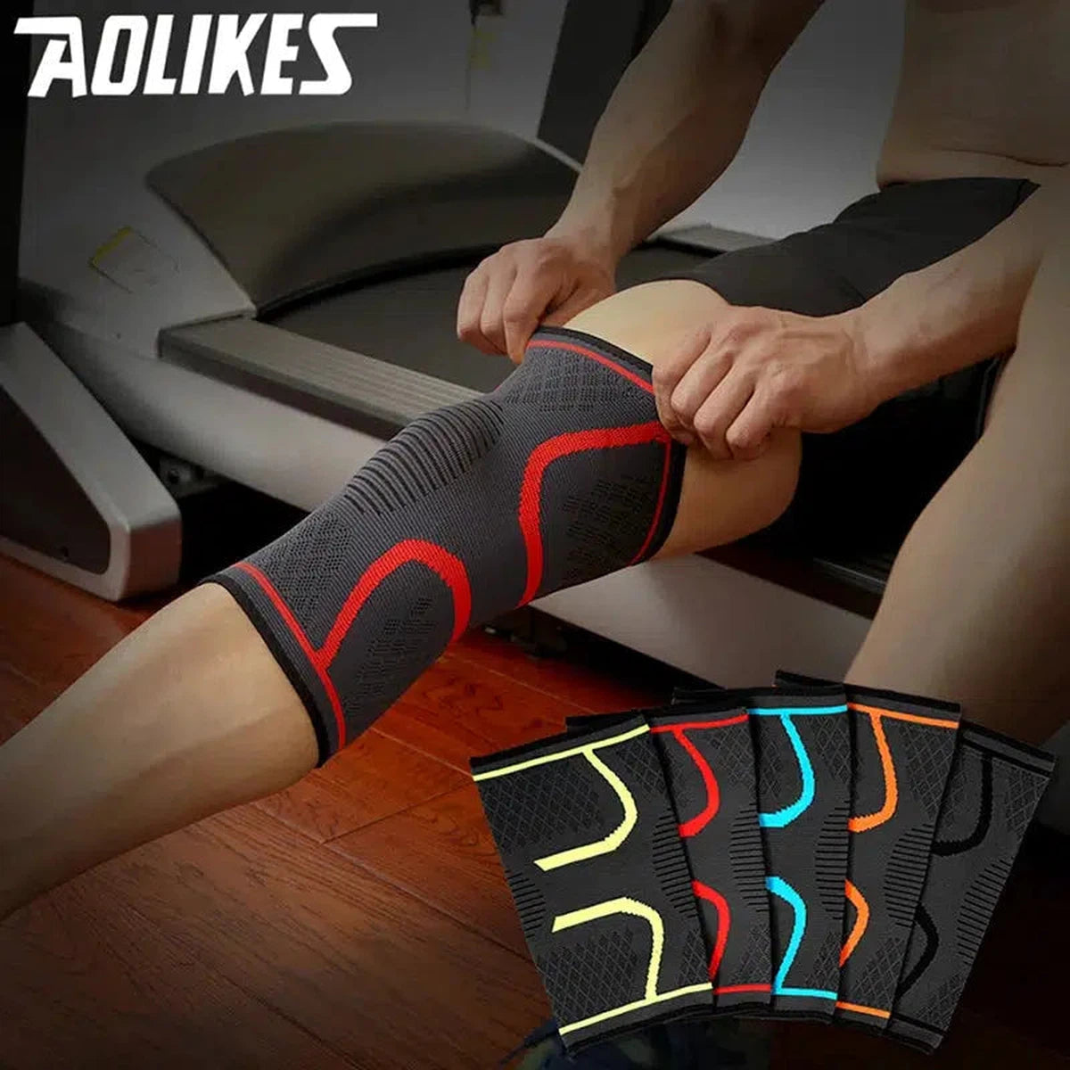 Kniebandage Strong-Bandagen-Maniac-Sports.de