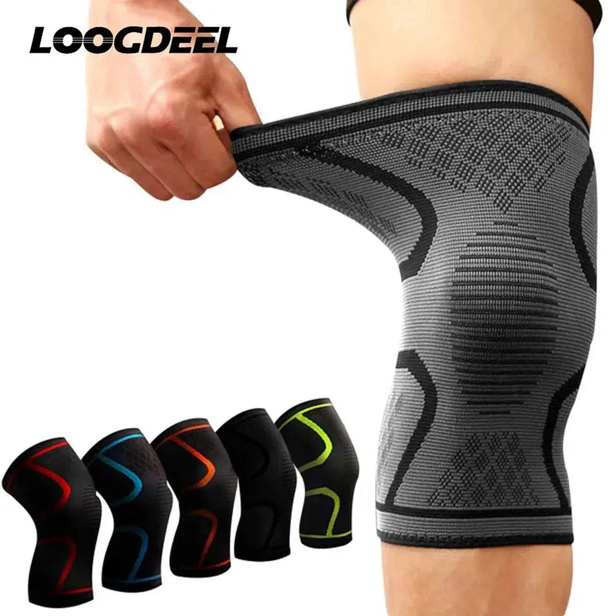 AOLIKES-Kniebandage Strong-Bandagen-Maniac-Sports