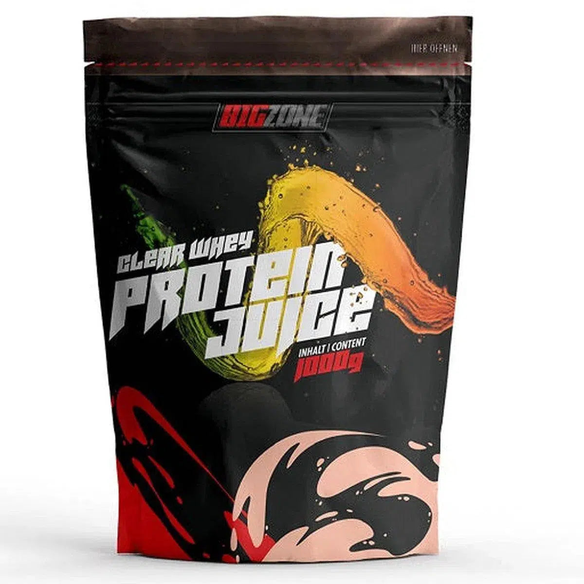 Big Zone-Clear Whey Protein Juice 1000g Beutel-Clear Protein-Maniac-Sports