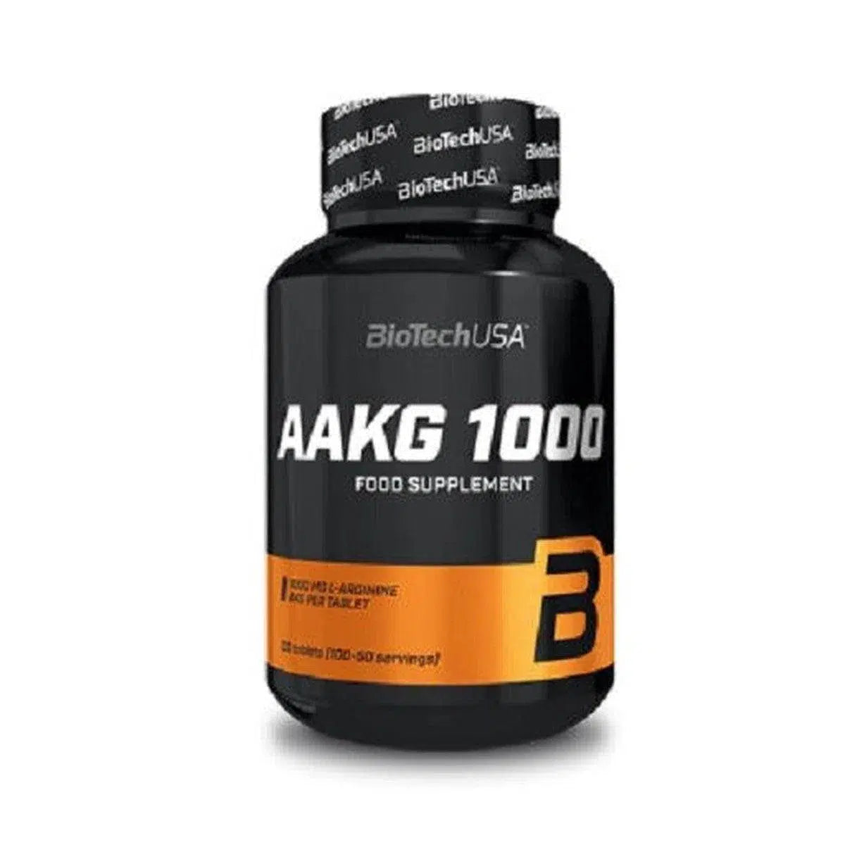 BioTech USA-AAKG 1000mg 100 Tabl.-AAKG-Maniac-Sports