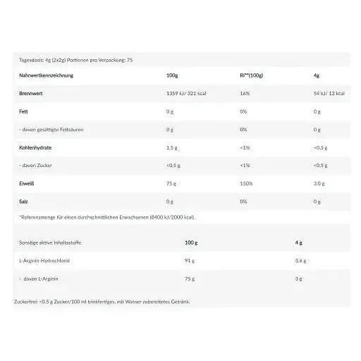 Arginin 300g-L-Arginin-BioTech USA-Maniac-Sports