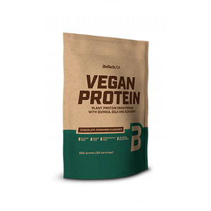 Vegan Protein 500g-Veganes Protein-BioTech USA-Chocolate Cinnamon-Maniac-Sports