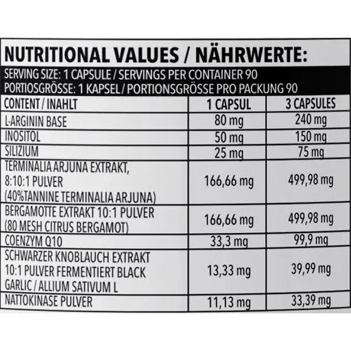 4your Heart 90 Kapseln-Mineralstoffe-BPS-Pharma-Maniac-Sports