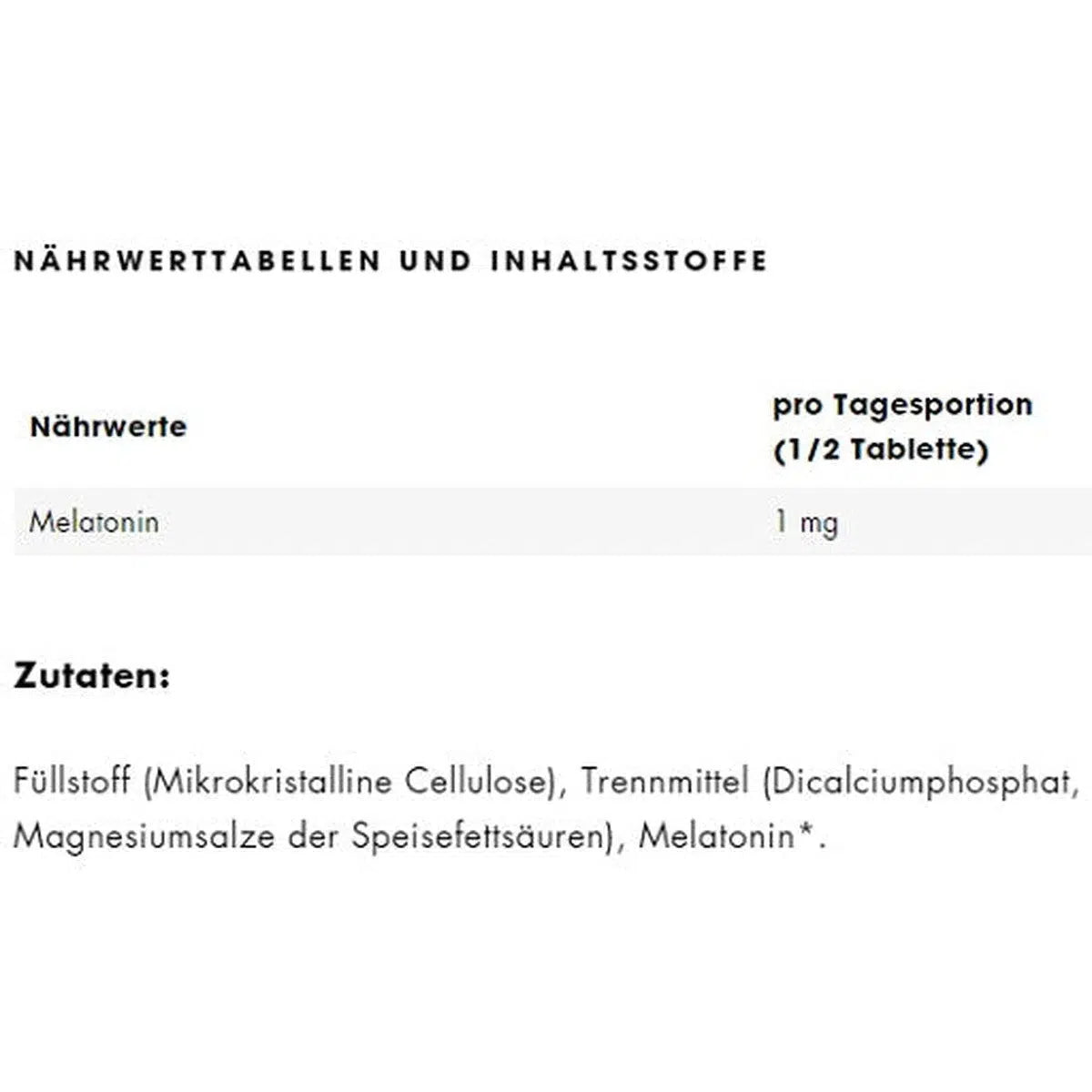 Melatonin Sleep Aid 180 Tab.-Mineralstoffe-Maniac-Sports.de