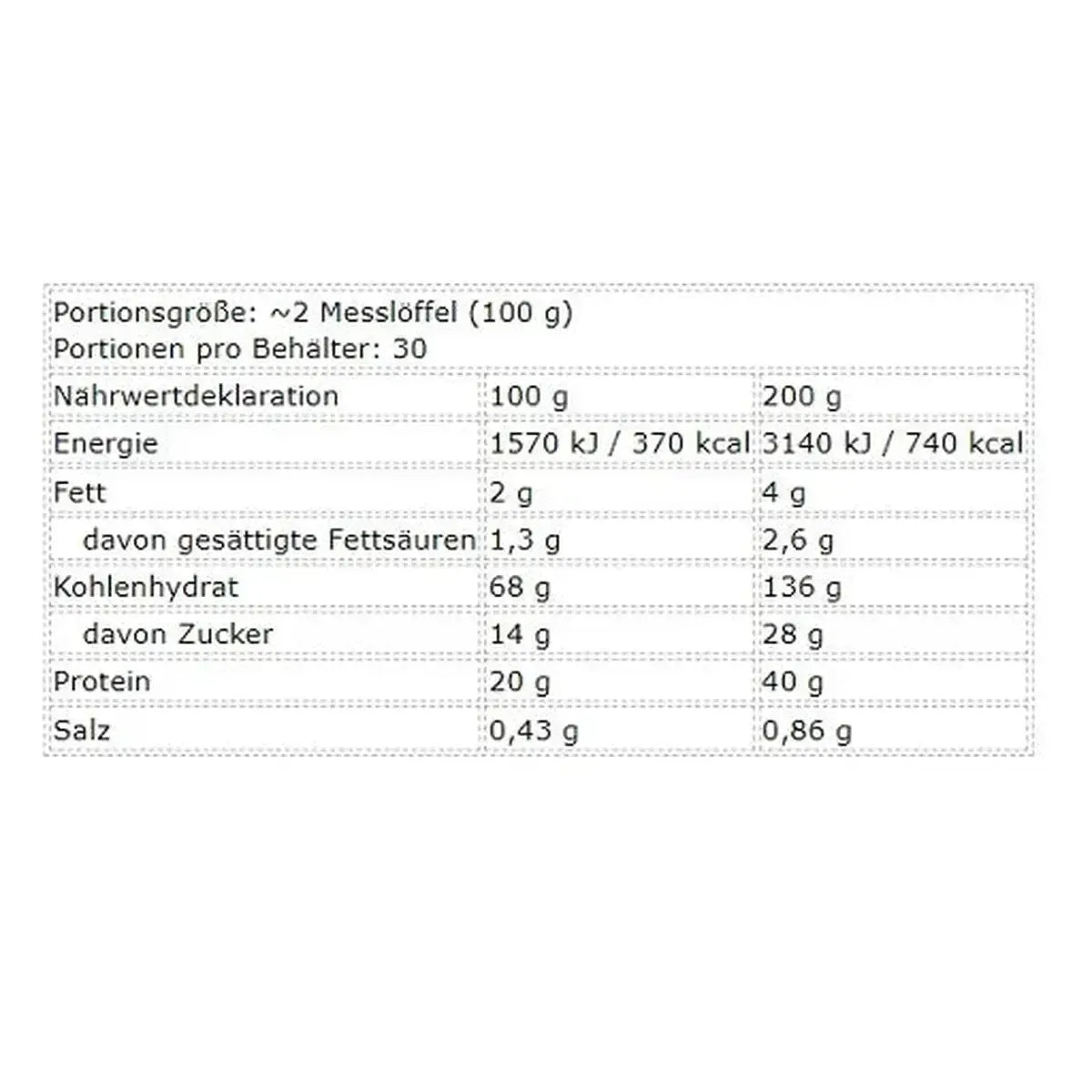 Core Mass 3000g-Weight Gainer-Maniac-Sports.de