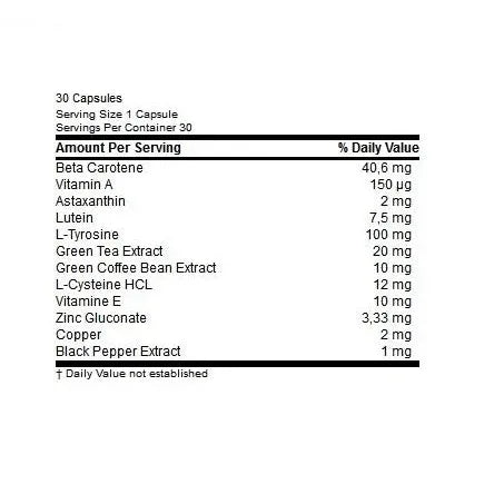 Beta SUN 30 caps-Mineralstoffe-GN Labaratories-Maniac-Sports