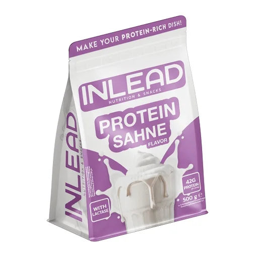 Protein Sahne 500g-Low Carb Lebensmittel-INLEAD-Maniac-Sports
