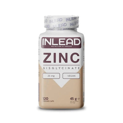 INLEAD-Zink Bisglycinate 120 Kapseln-Zink-Maniac-Sports