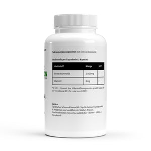 Ägyptisches Schwarzkümmelöl - 240 vegane Softgels-Produkt-Maniac-Sports.de
