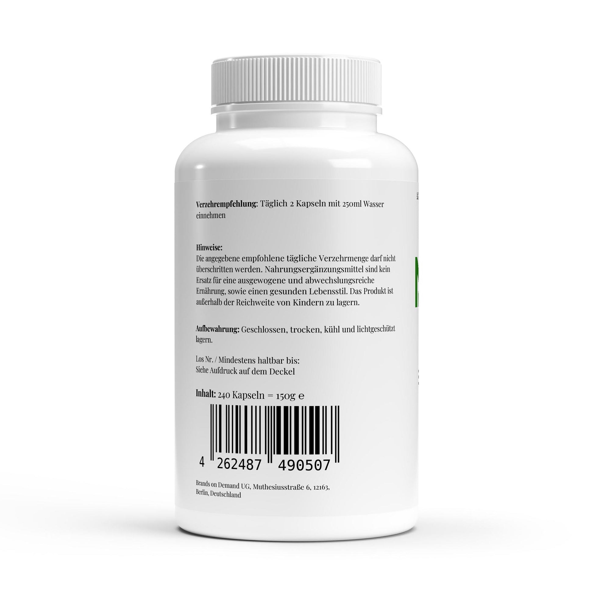 Ägyptisches Schwarzkümmelöl - 240 vegane Softgels-Produkt-Maniac-Sports.de
