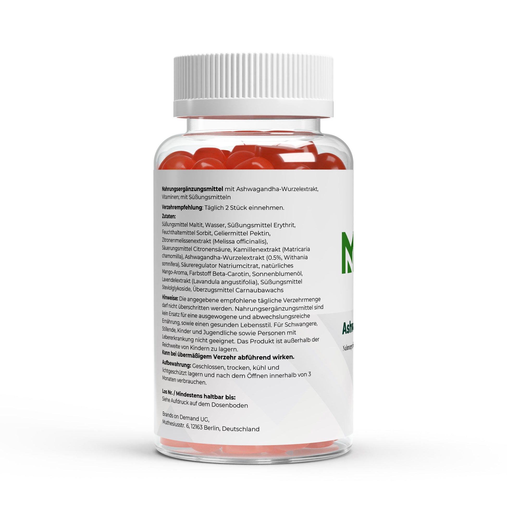 Ashwagandha + Vitamin B6 Gummies 60 Stk.-Ashwagandha-Maniac-Sports.de