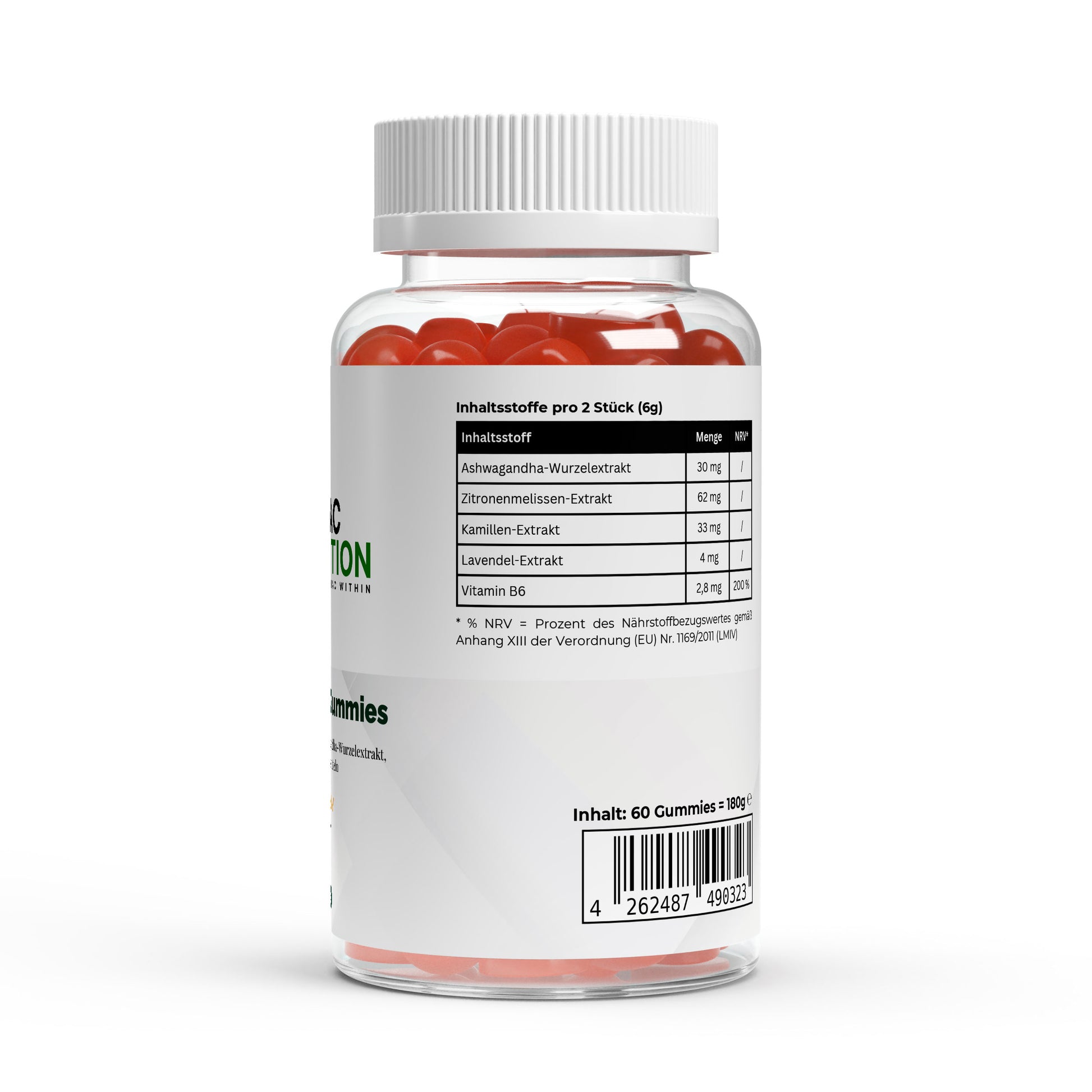 Ashwagandha + Vitamin B6 Gummies 60 Stk.-Ashwagandha-Maniac-Sports.de