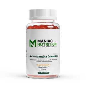 Ashwagandha + Vitamin B6 Gummies 60 Stk.-Ashwagandha-Maniac-Sports.de
