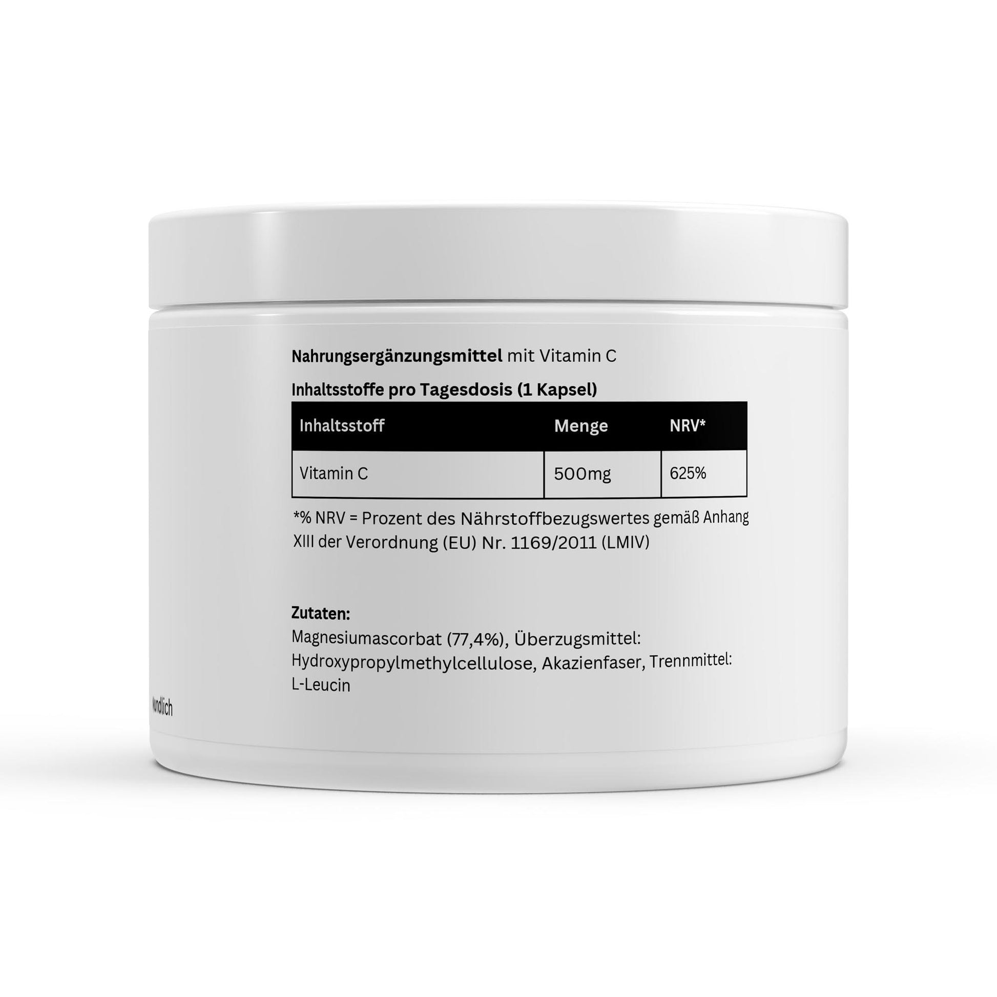 Gepuffertes Vitamin C 360 Kapseln-Vitamin C-Maniac-Sports.de