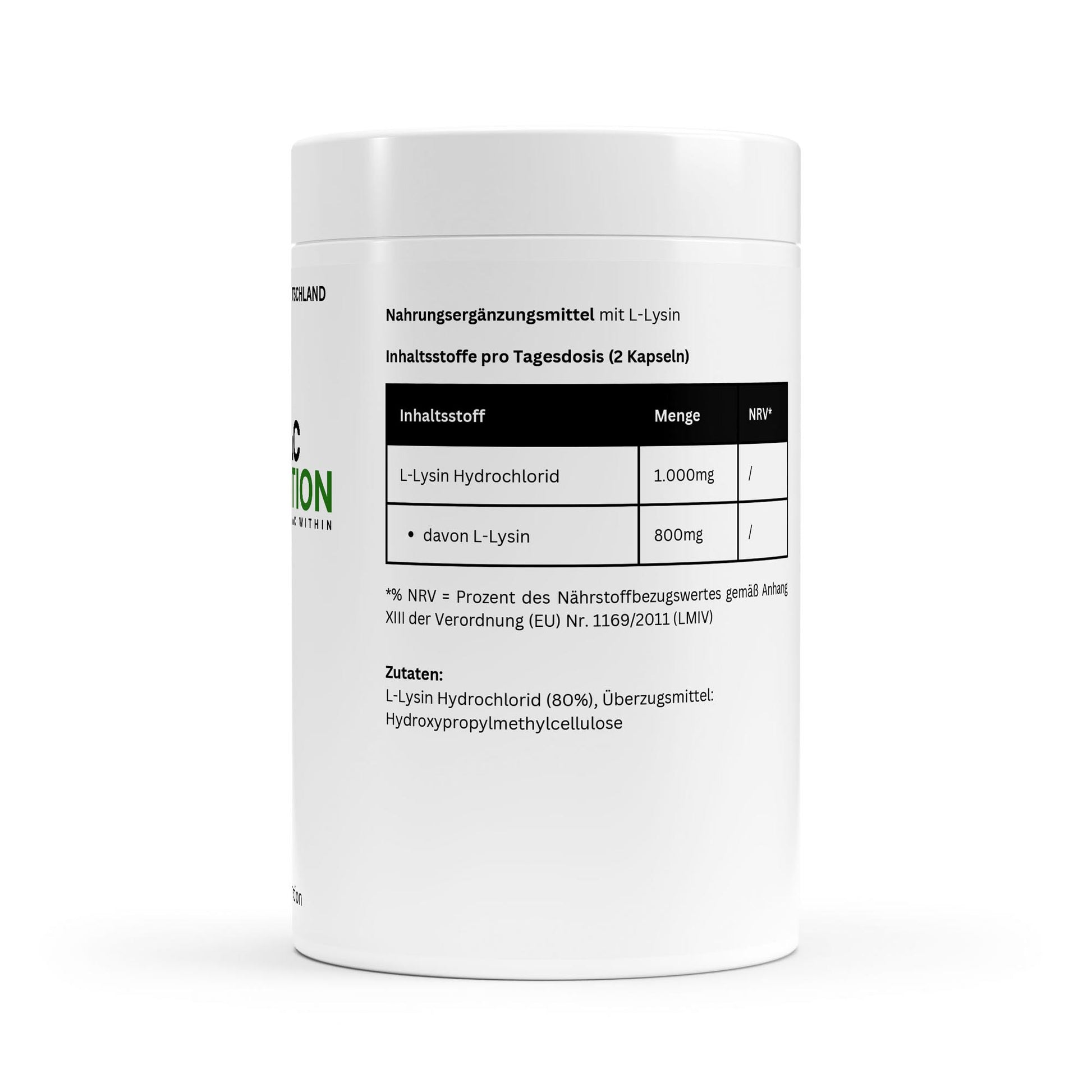 L-Lysin 100 Kapseln-L-Lysin-Maniac-Sports.de