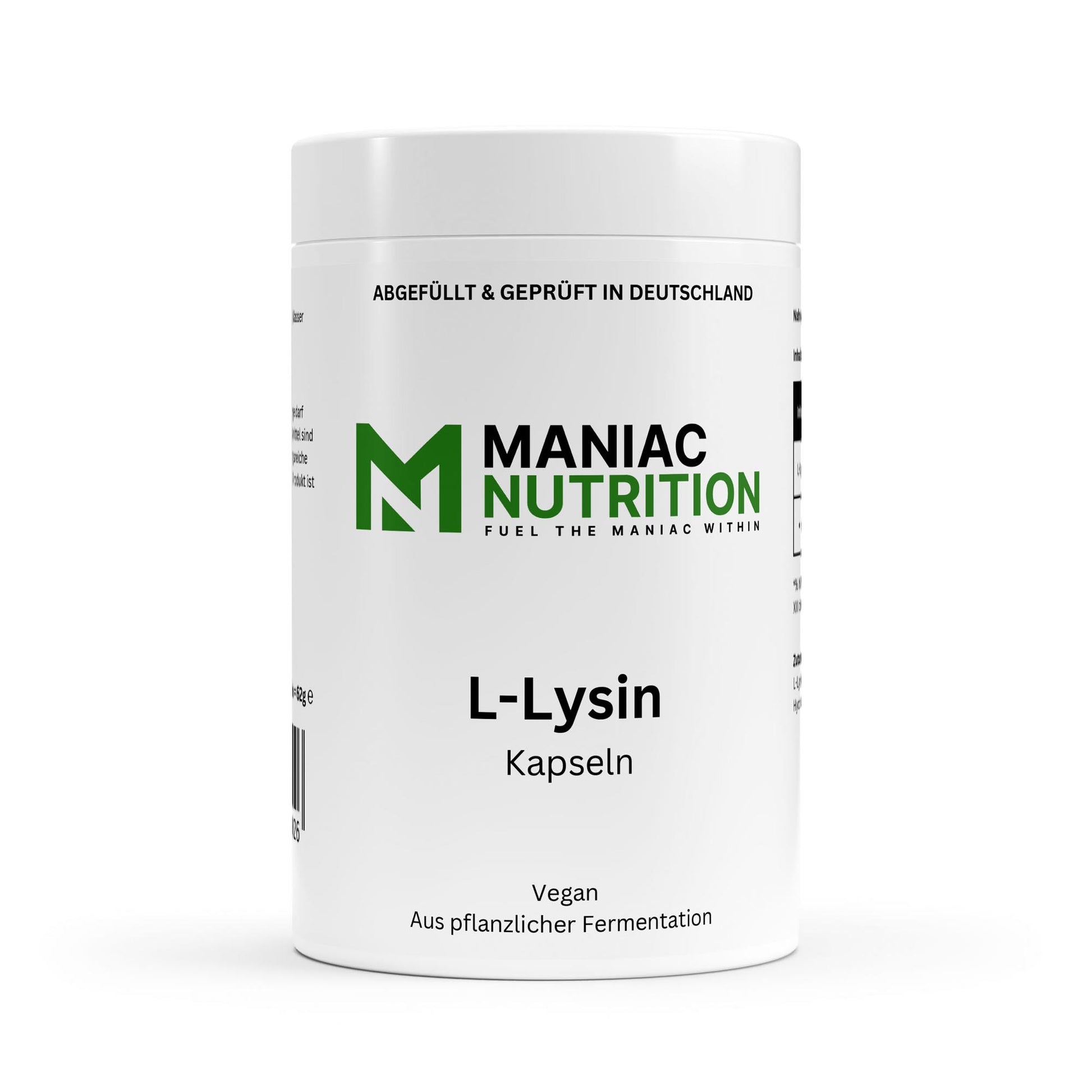 L-Lysin 100 Kapseln-L-Lysin-Maniac-Sports.de
