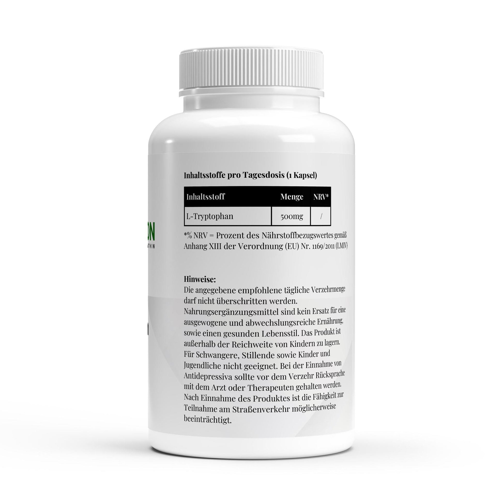 L-Tryptophan 90 Kapseln-L-Tryptophan-Maniac-Sports.de