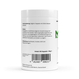 Magnesium Komplex + Vitamin B6 90 Kapseln-Magnesium-Maniac-Sports.de