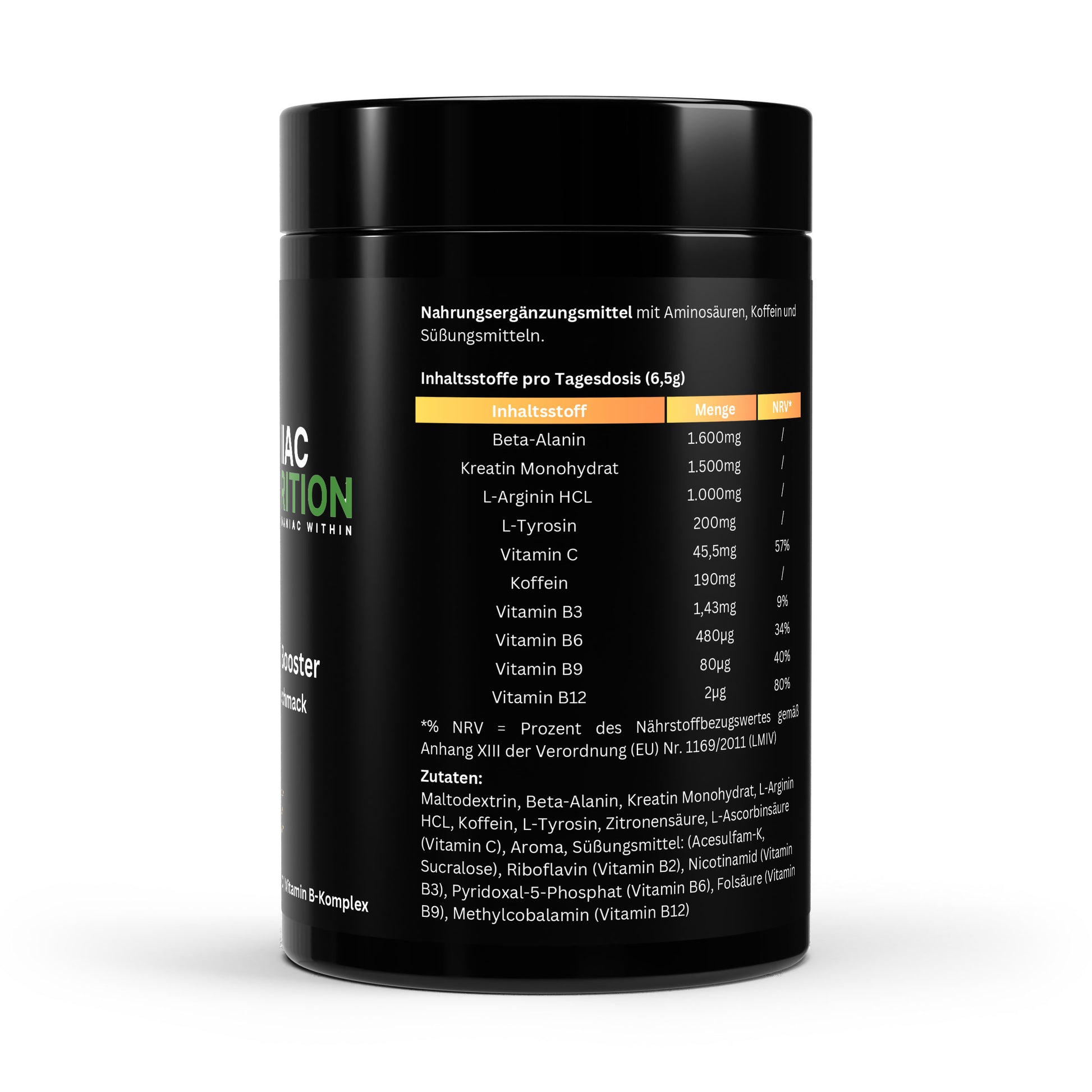 Maximus Boost 520g-Pre Workout Booster-Maniac-Sports.de