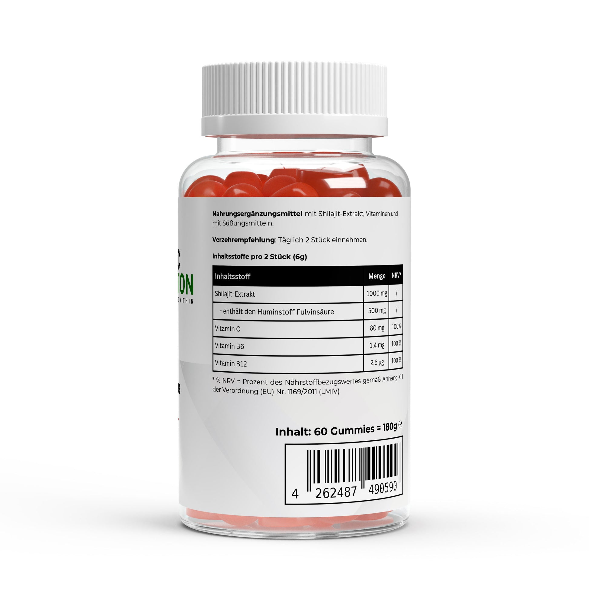 Premium Shilajit Gummies 1000 + Multivitamin 60 Stk-Mineralstoffe-Maniac-Sports.de