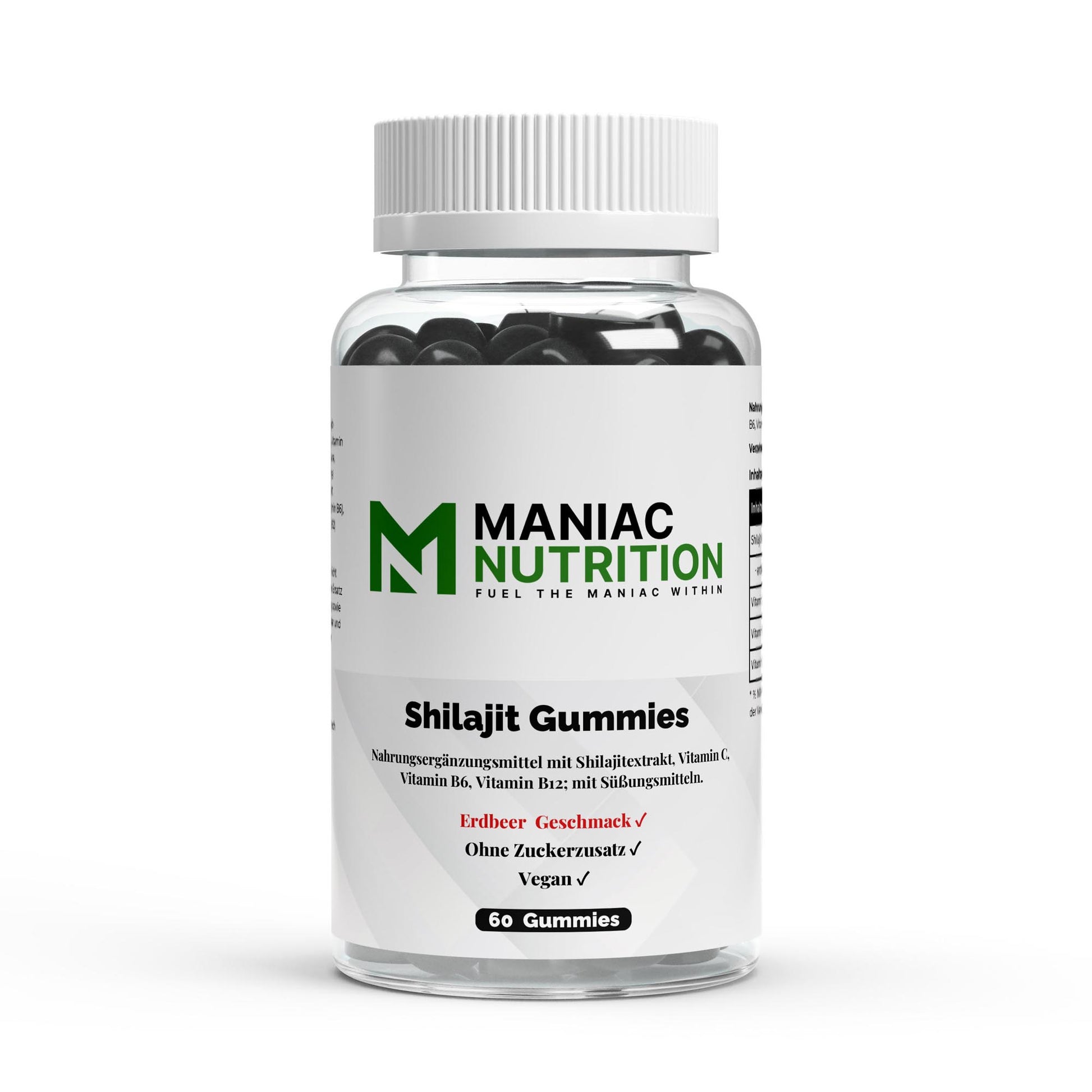 Shilajit Gummies + Multivitamin 60 Stk.-Mineralstoffe-Maniac-Sports.de