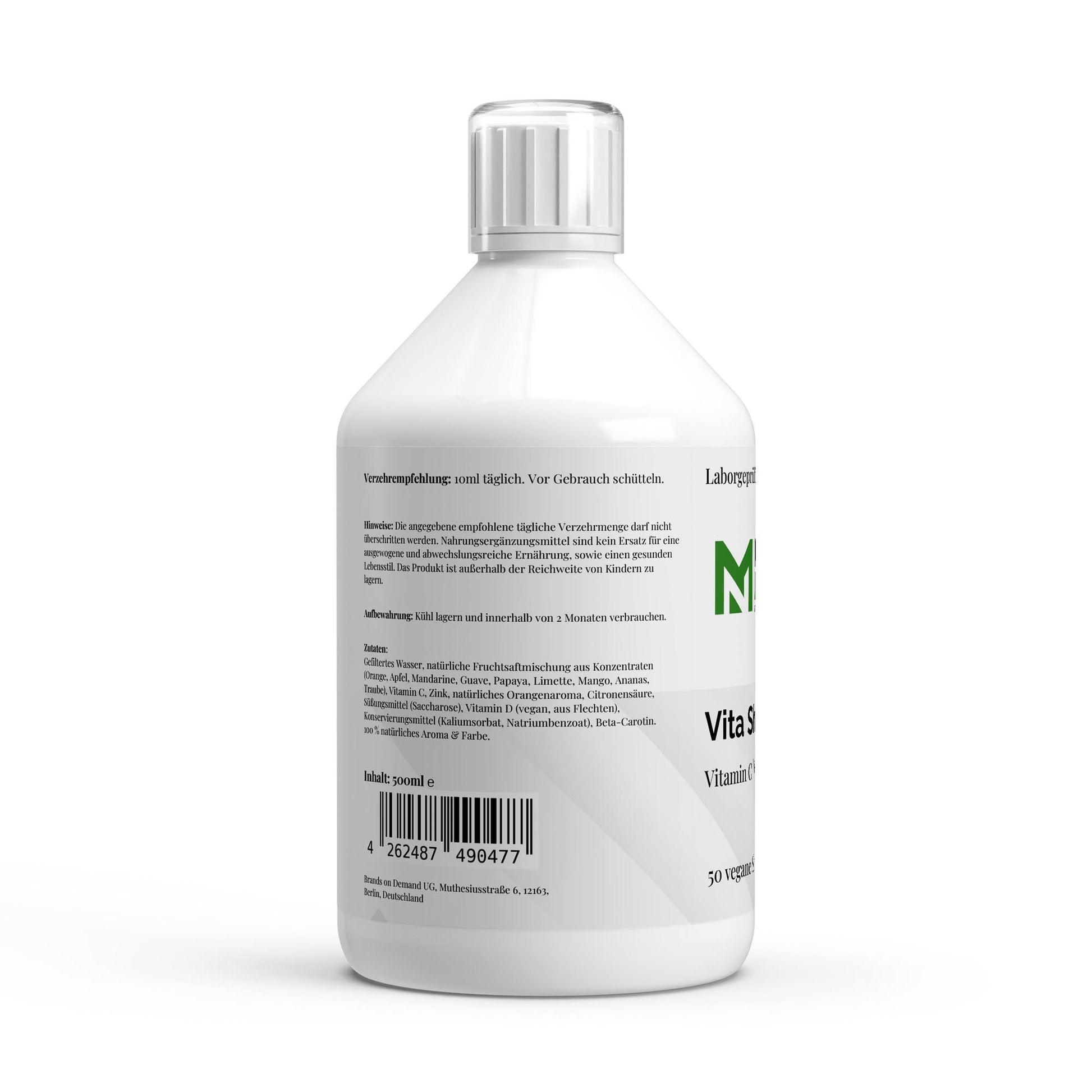 Vita Shield PLUS+ Shots Fresh Orange 500ml-Mineralstoffe-Maniac-Sports.de
