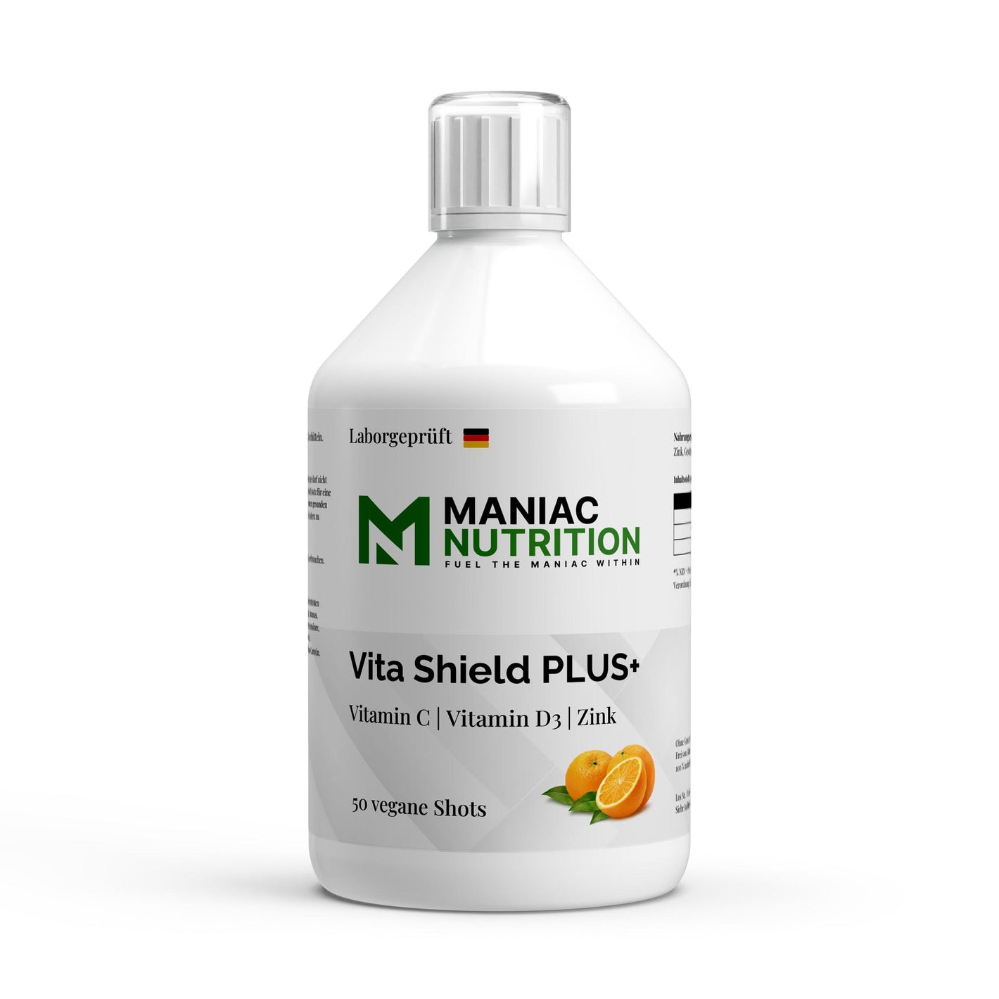 Vita Shield PLUS+ Shots Fresh Orange 500ml-Mineralstoffe-Maniac-Sports.de