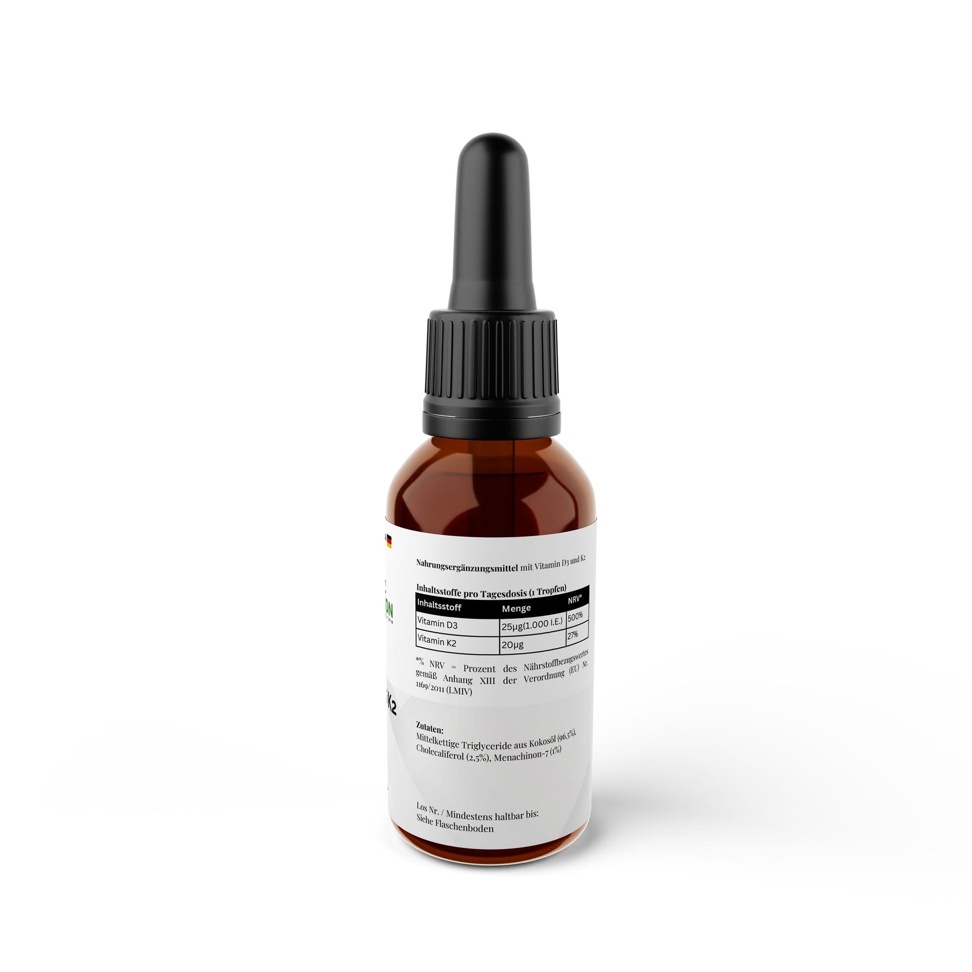 Vitamin D3 + K2 Tropfen 50ml-Vitamin D3-Maniac-Sports.de