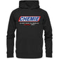 maniac-sports-CHEMIE Du bist nicht du, wenn du "NATURAL" bist! Hoodie-Hoodies-Black-XS-Maniac-Sports