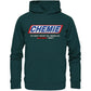 maniac-sports-CHEMIE Du bist nicht du, wenn du "NATURAL" bist! Hoodie-Hoodies-Glazed Green-XS-Maniac-Sports