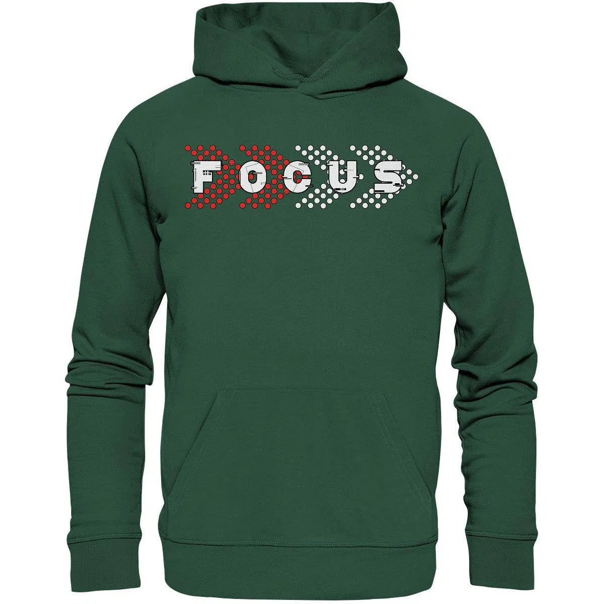 Maniac-Sports-Focus Hoodie-Hoodies-Bottle Green-XS-Maniac-Sports