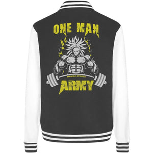 One Man Army College Jacket-Jacken/ Zipper-Maniac-Sports.de