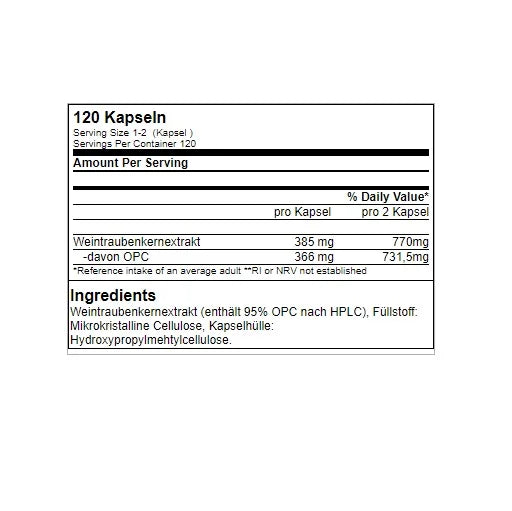 OPC 95 Anti-Ox 120 Kaps.-Maniac-Sports-Maniac-Sports