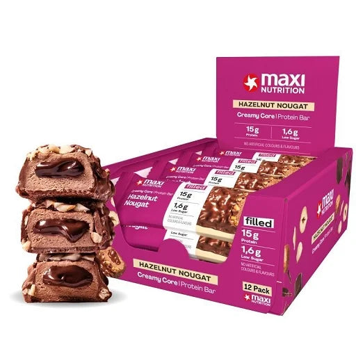 Creamy Core Protein Bar 12x45g-Proteinriegel-MaxiNutrition-Blueberry Muffin-Maniac-Sports