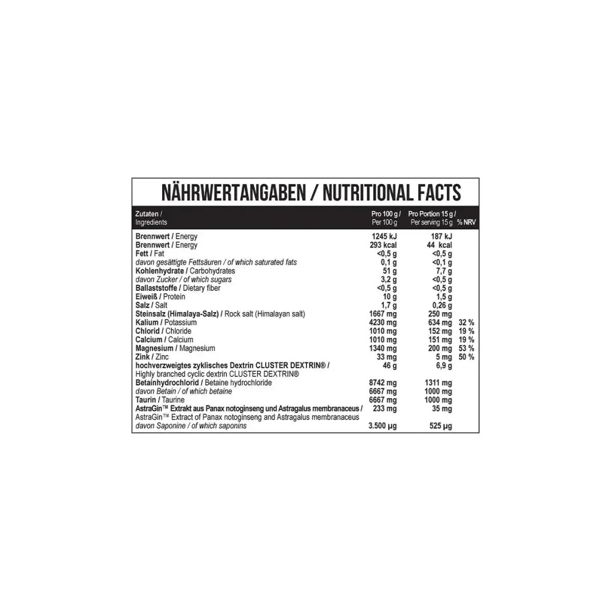Aqua Power Electrolyte Boost 360g-Mineralstoffe-Maniac-Sports.de