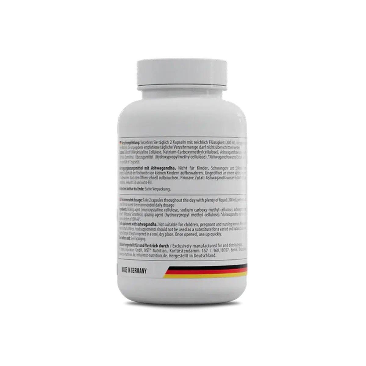 Ashwagandha KSM 66® 120 Caps-Ashwagandha-MST-Maniac-Sports