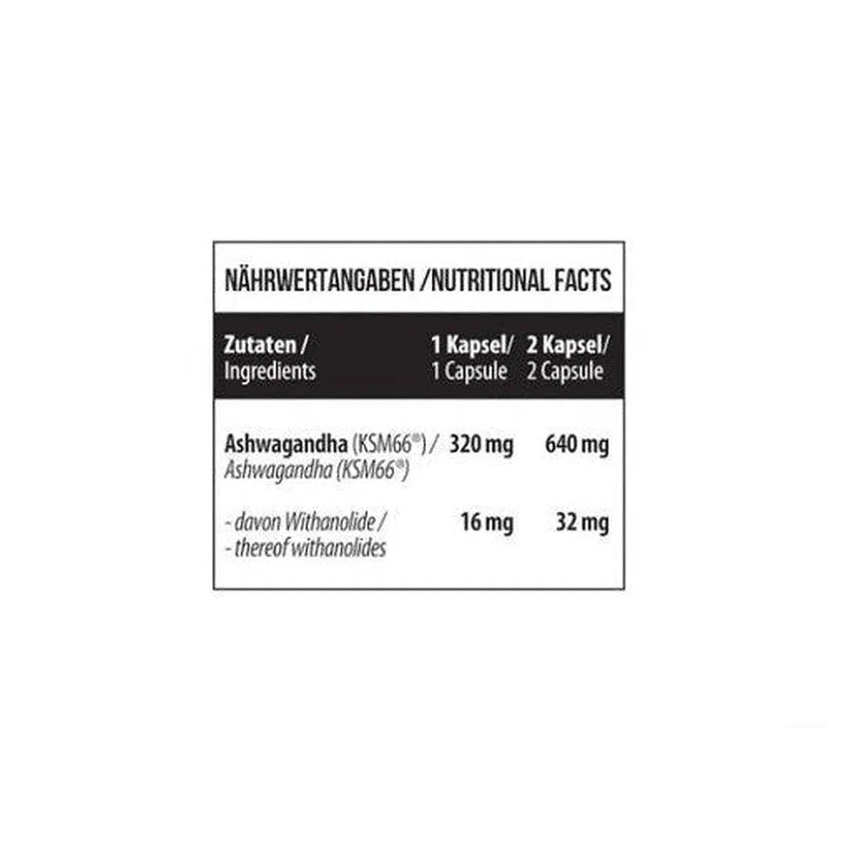 Ashwagandha KSM 66® 120 Caps-Ashwagandha-MST-Maniac-Sports