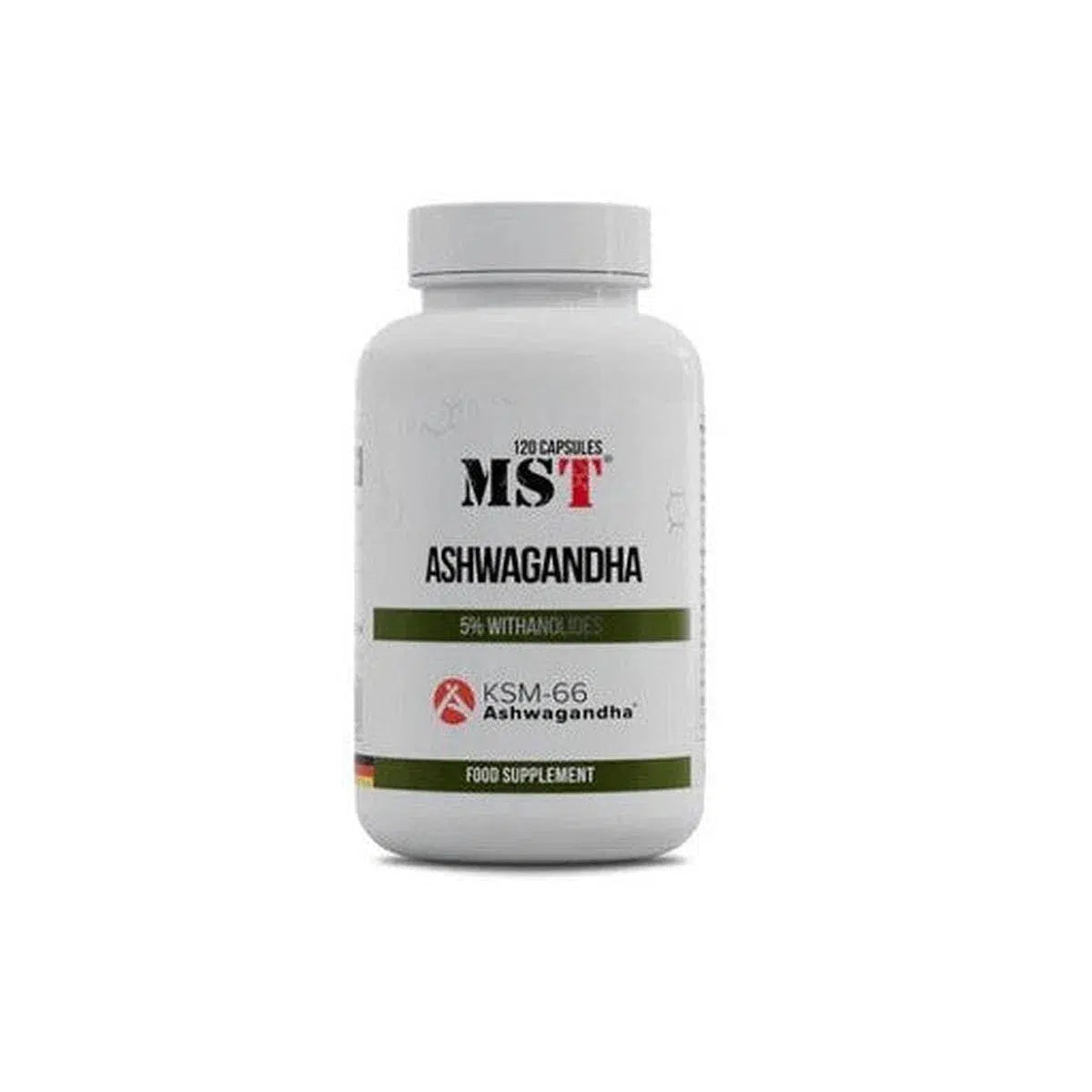 MST-Ashwagandha KSM 66® 120 Caps-Ashwagandha-Maniac-Sports