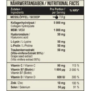 Beauty Collagen Verisol + OptiMSM 225g-Collagen-Maniac-Sports.de
