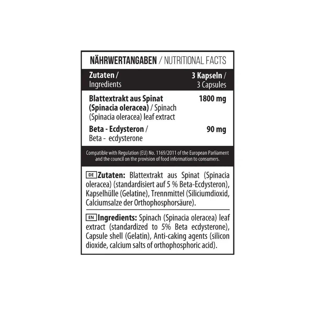 Beta Ecdysterone 240Tabl.-Mineralstoffe-Maniac-Sports.de