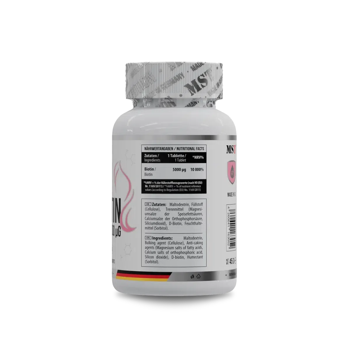 Biotin 5000 100Tabl.-Mineralstoffe-Maniac-Sports.de