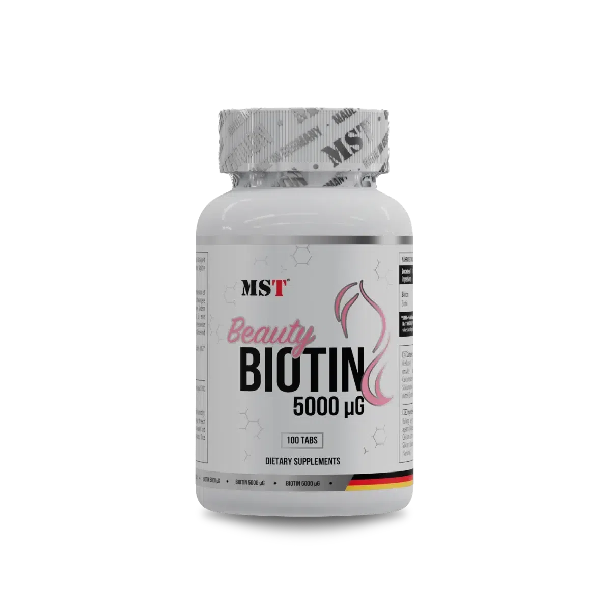 Biotin 5000 100Tabl.-Mineralstoffe-Maniac-Sports.de