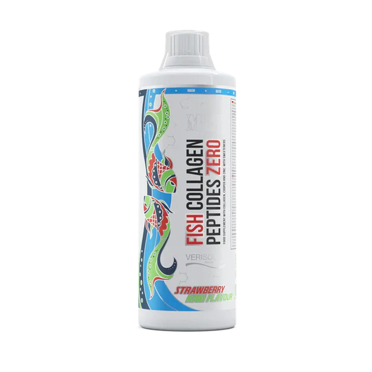 MST-Fish Collagen Peptides Zero 1L-Collagen-Strawberry-Kiwi-Maniac-Sports