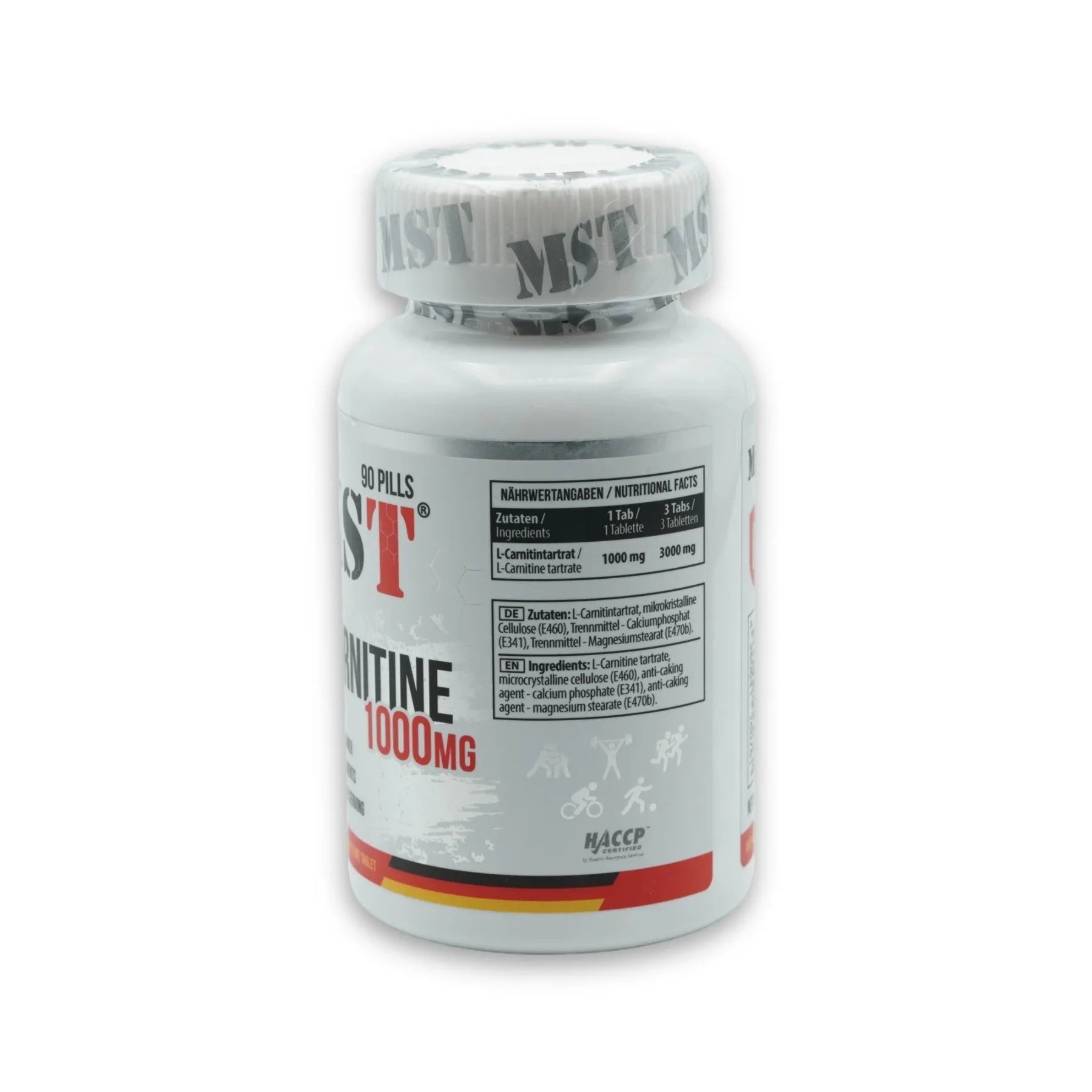 L-Carnitine 1000 90 Tabl.-L-Carnitine-MST-Maniac-Sports