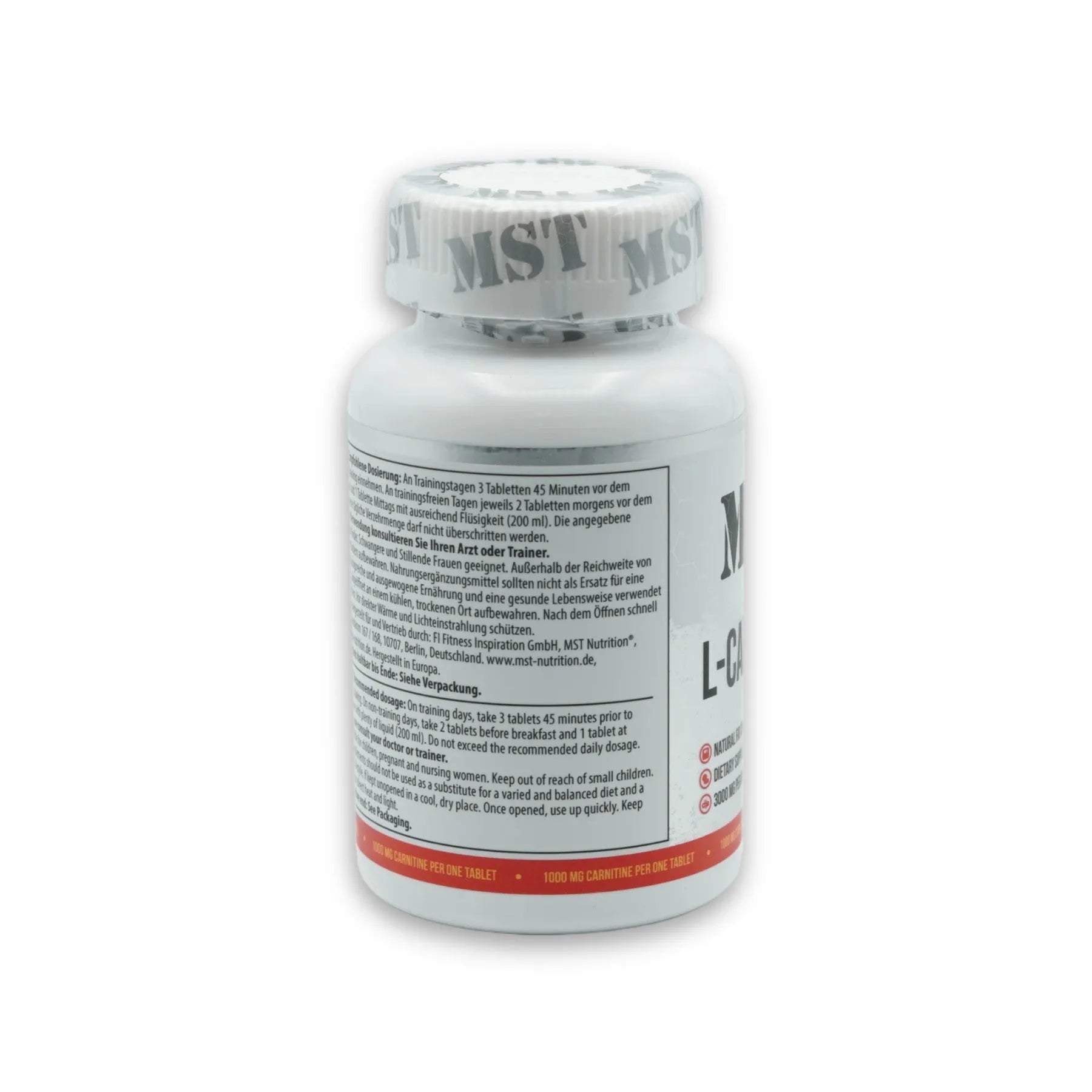 L-Carnitine 1000 90 Tabl.-L-Carnitine-MST-Maniac-Sports