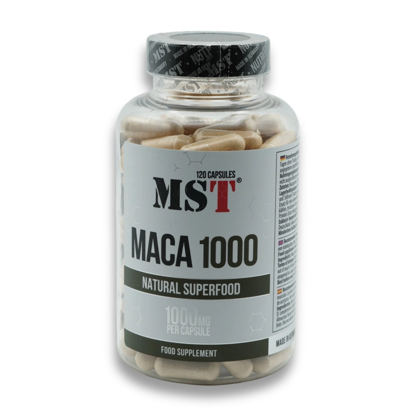 MST-MACA 1000mg 120 Caps-Mineralstoffe-Maniac-Sports