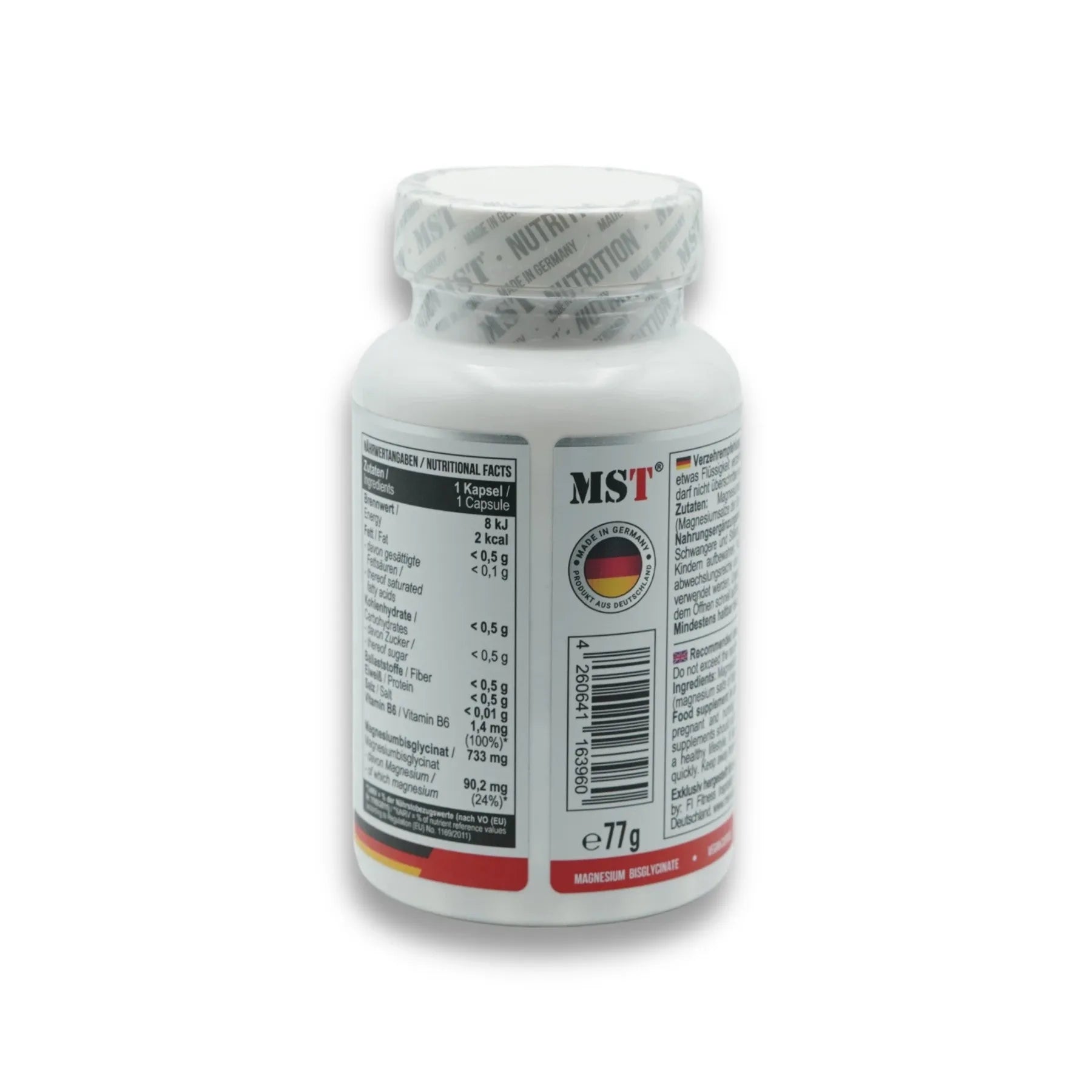 Magnesium Bisglycinat 90 Kapseln-Magnesium-MST-Maniac-Sports