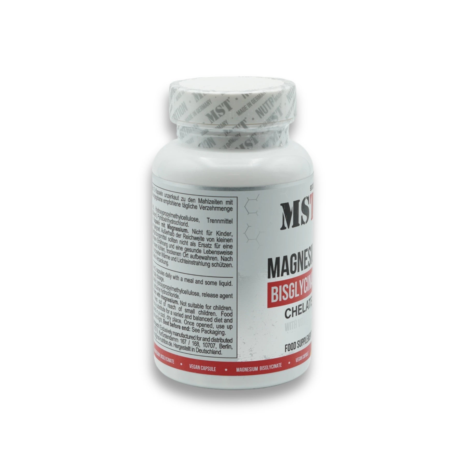 Magnesium Bisglycinat 90 Kapseln-Magnesium-Maniac-Sports.de