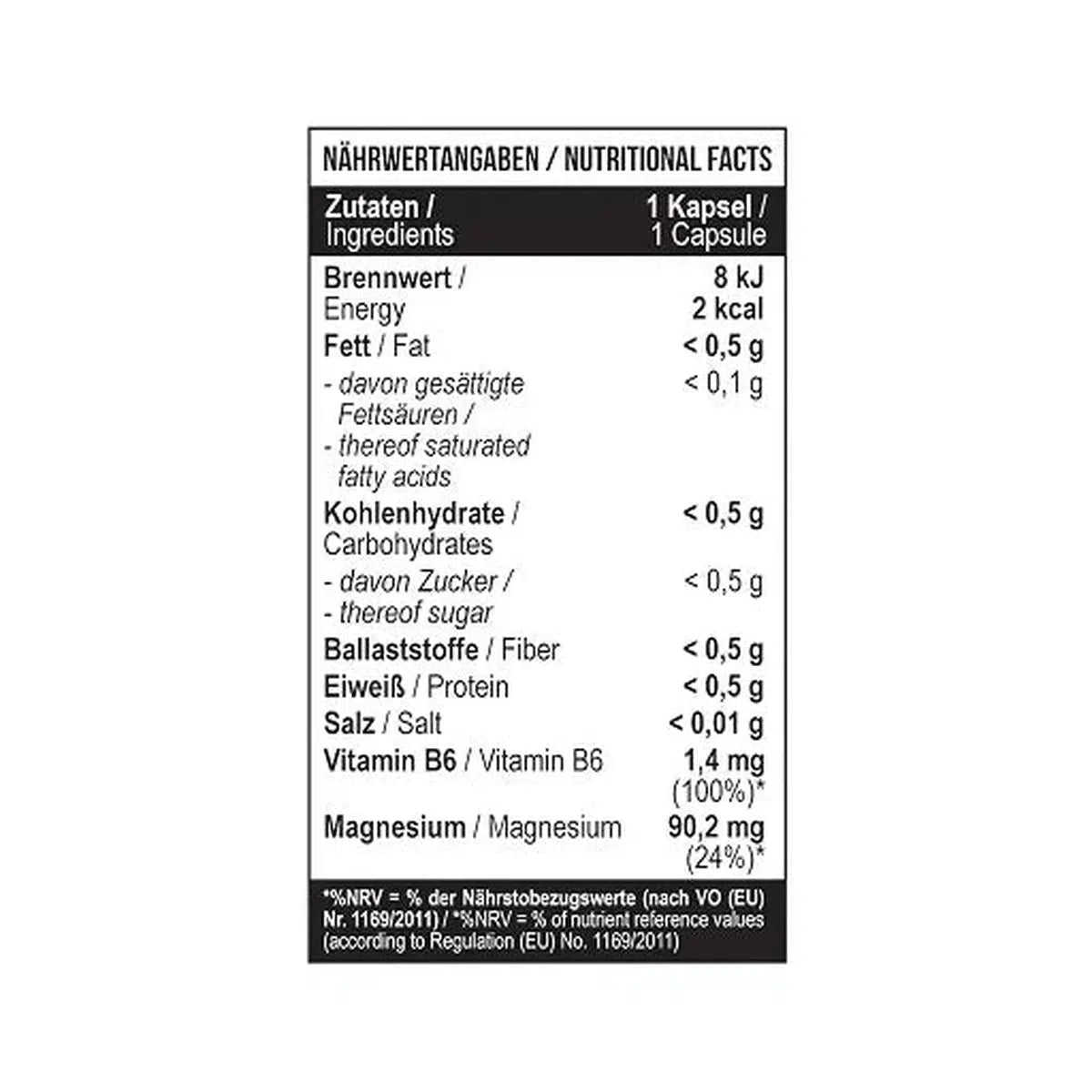 MST-Magnesium Bisglycinat + Chelate 240 Kapseln-Magnesium-Maniac-Sports