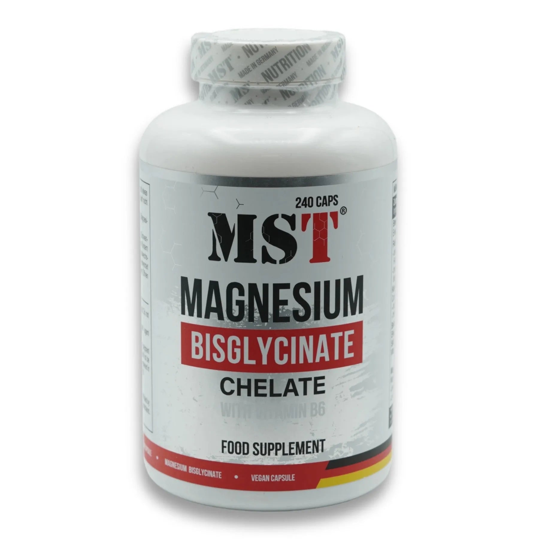 Magnesium Bisglycinat + Chelate 240 Kapseln-Magnesium-MST-Maniac-Sports
